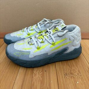 Puma Lamelo Ball Grade School Snakers White